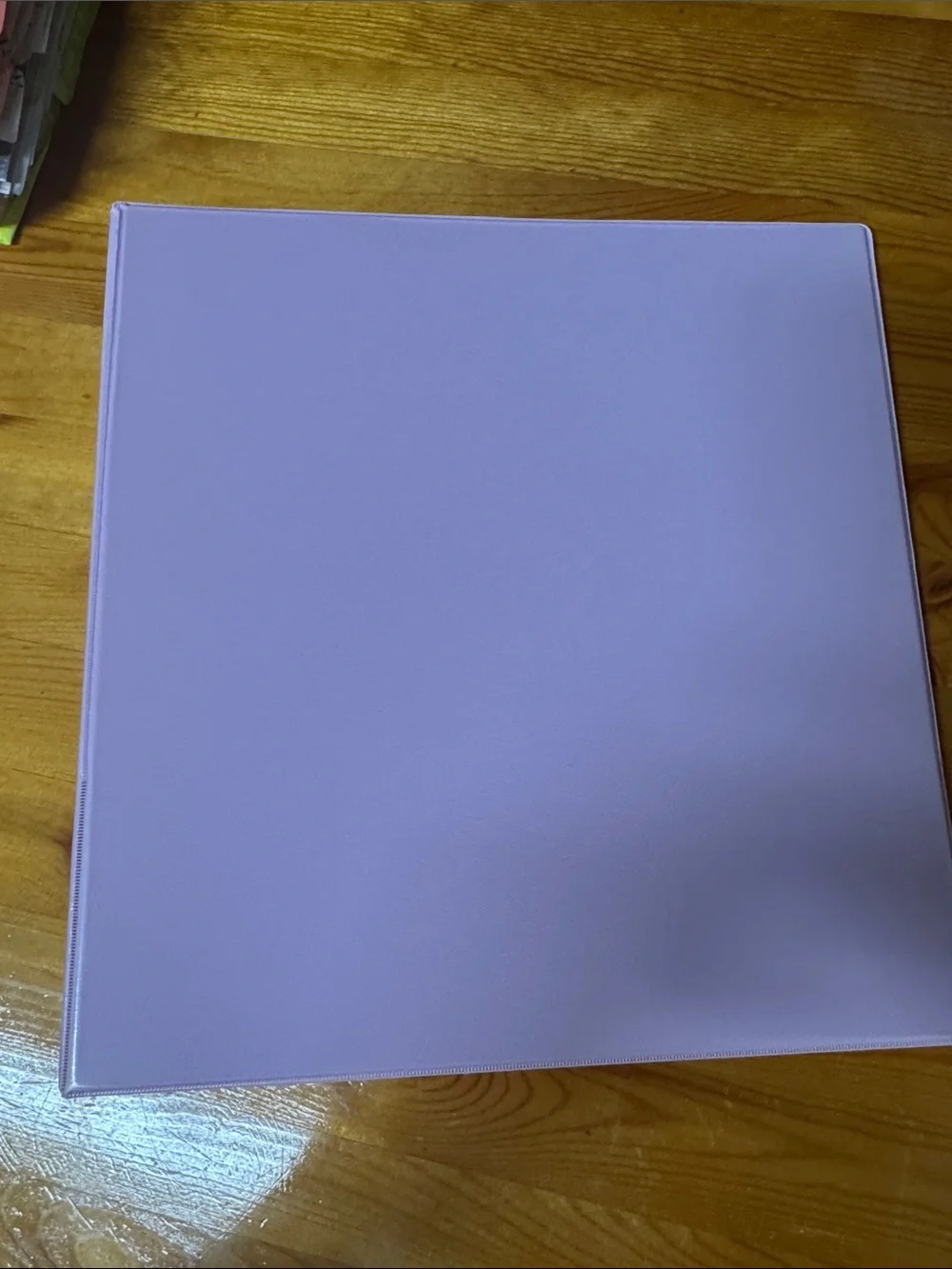 Lilac Square Binder